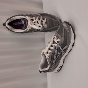 Skechers SN12229 Gray/Purple Womens Size 9